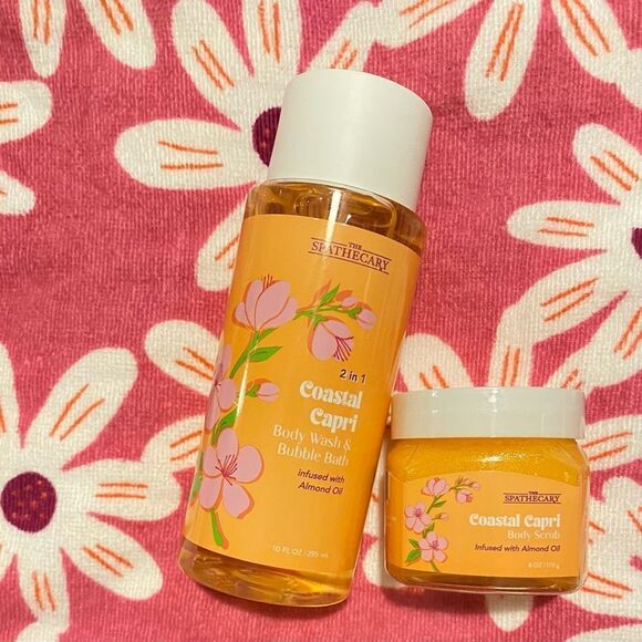 🛍️The Spathecary 2 in 1 Coastal Capri Body Wash & Coastal Capri Body Scrub 💥 - Picture 7 of 8